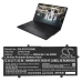 Batterie pour ordinateur portable Fujitsu CS-FUT512NB