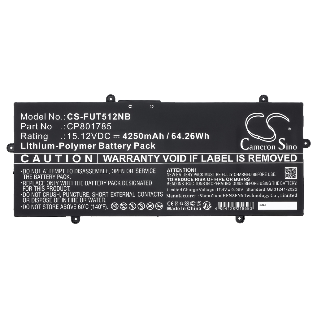 Batterij Vervangt FMVNBP253