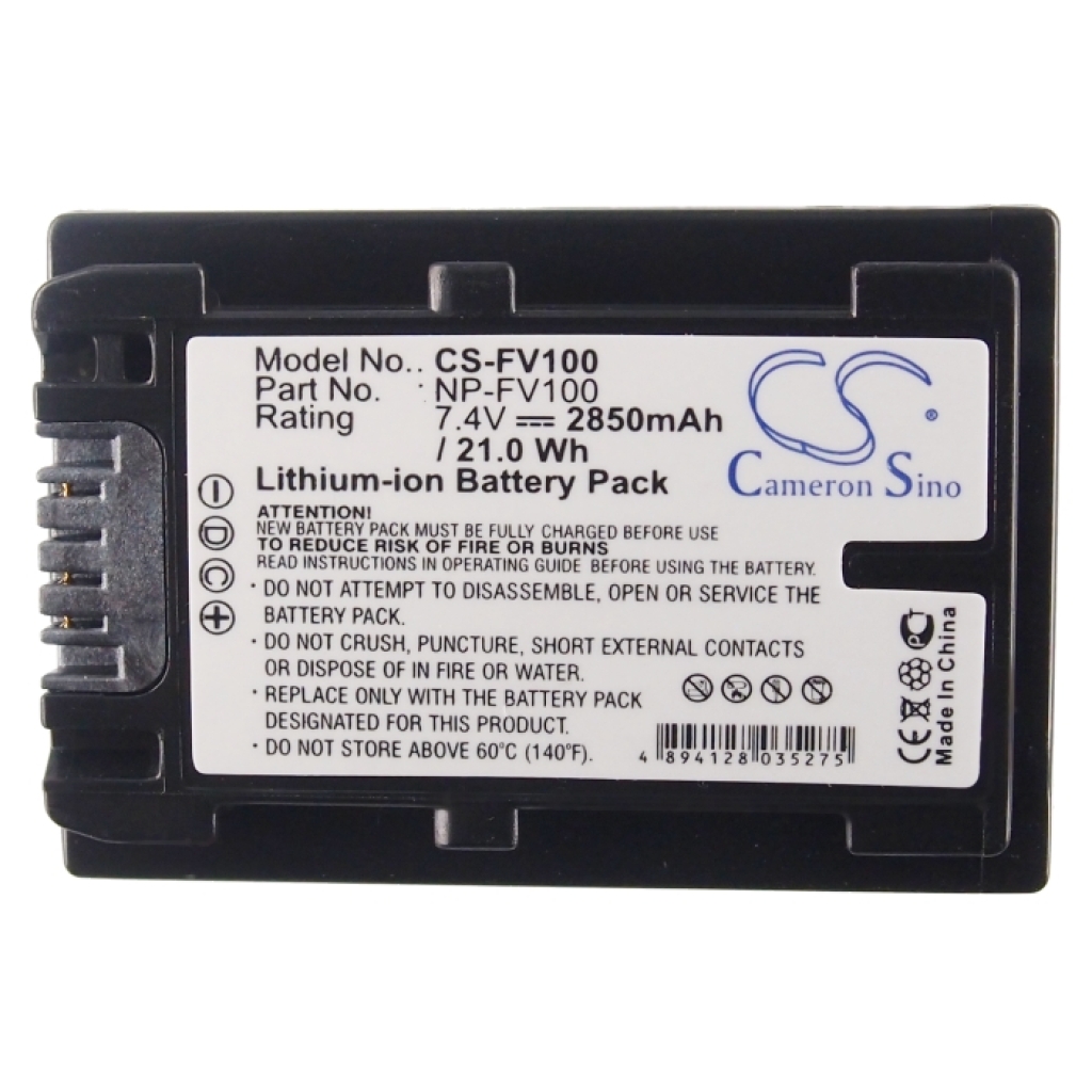 Camera Battery Sony E HDR-CX350VET