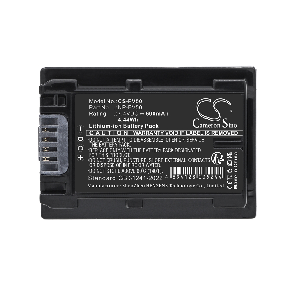 Batterij compatibel met Sony CS-FV50