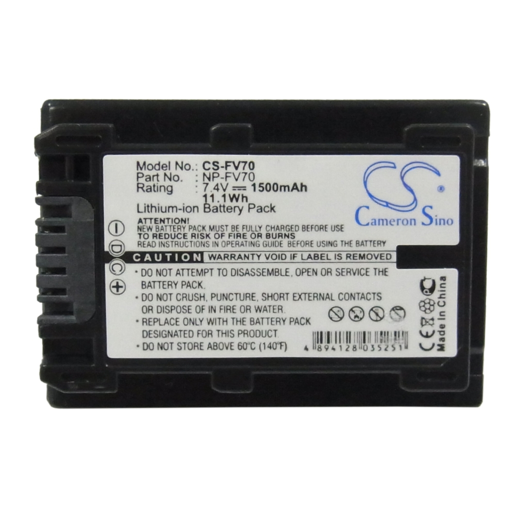 Camera Battery Sony HDR-SX43S