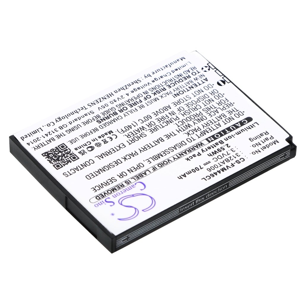 Draadloze telefoon batterij Fritz!FON CS-FVM446CL