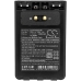 Batterie radio bidirectionnelle YAESU VX-8DR