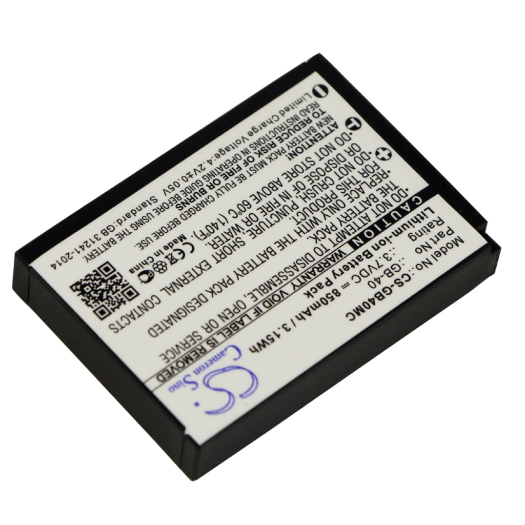 Battery compatible with General Imaging
