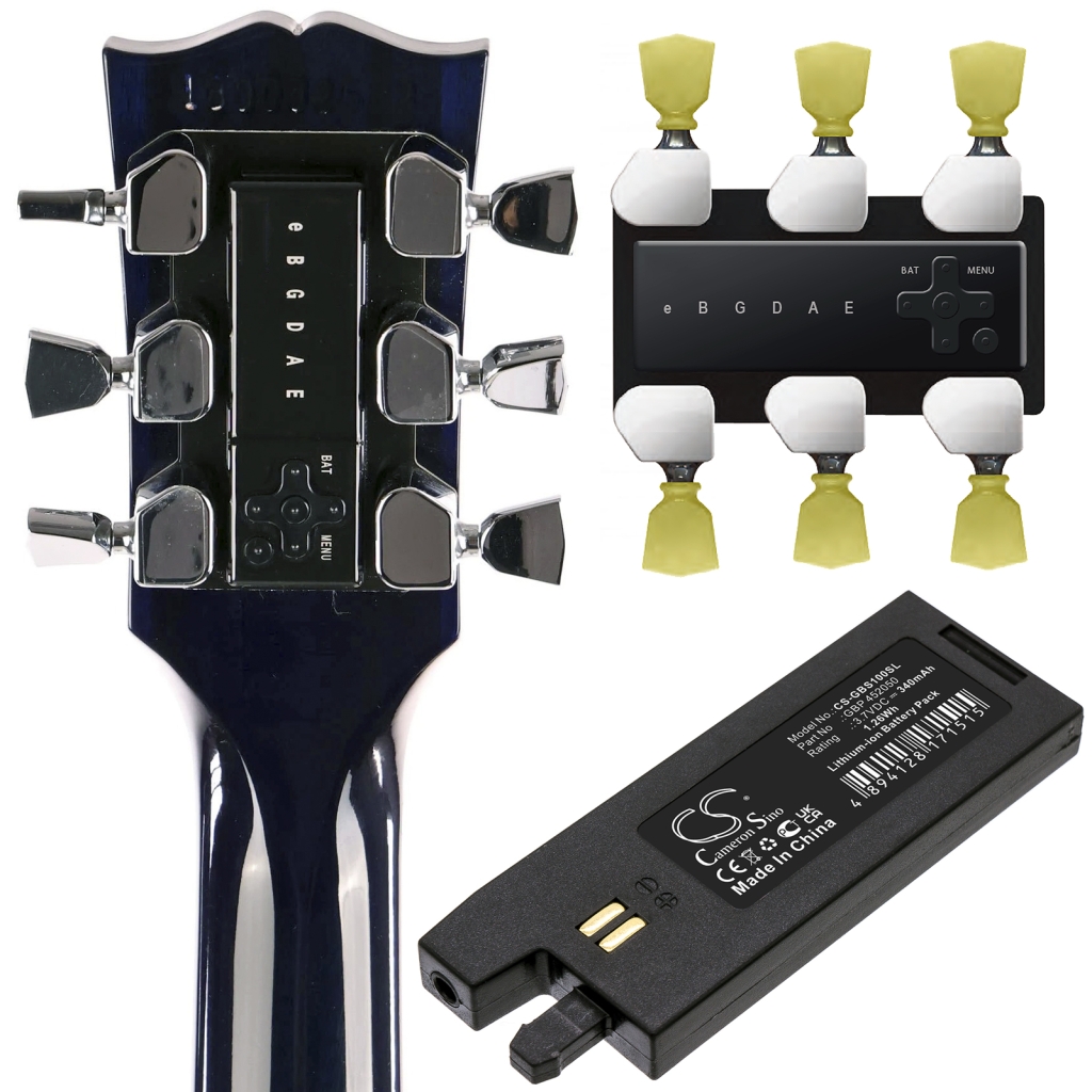 Batterijen voor muziekinstrumenten Gibson CS-GBS100SL