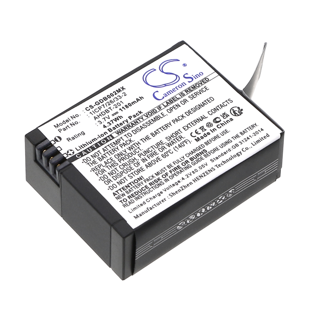 Batterij voor camera GoPro Hero3 Silver Edition
