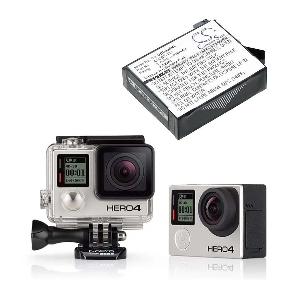 Batterij voor camera compatibel met GoPro Hero 4 Black