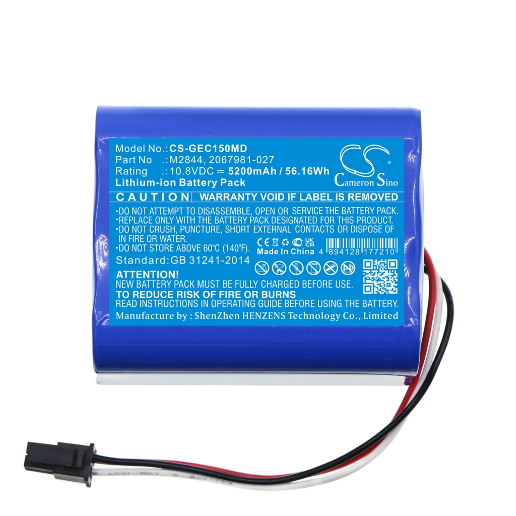 Batterijen Vervangt M2844