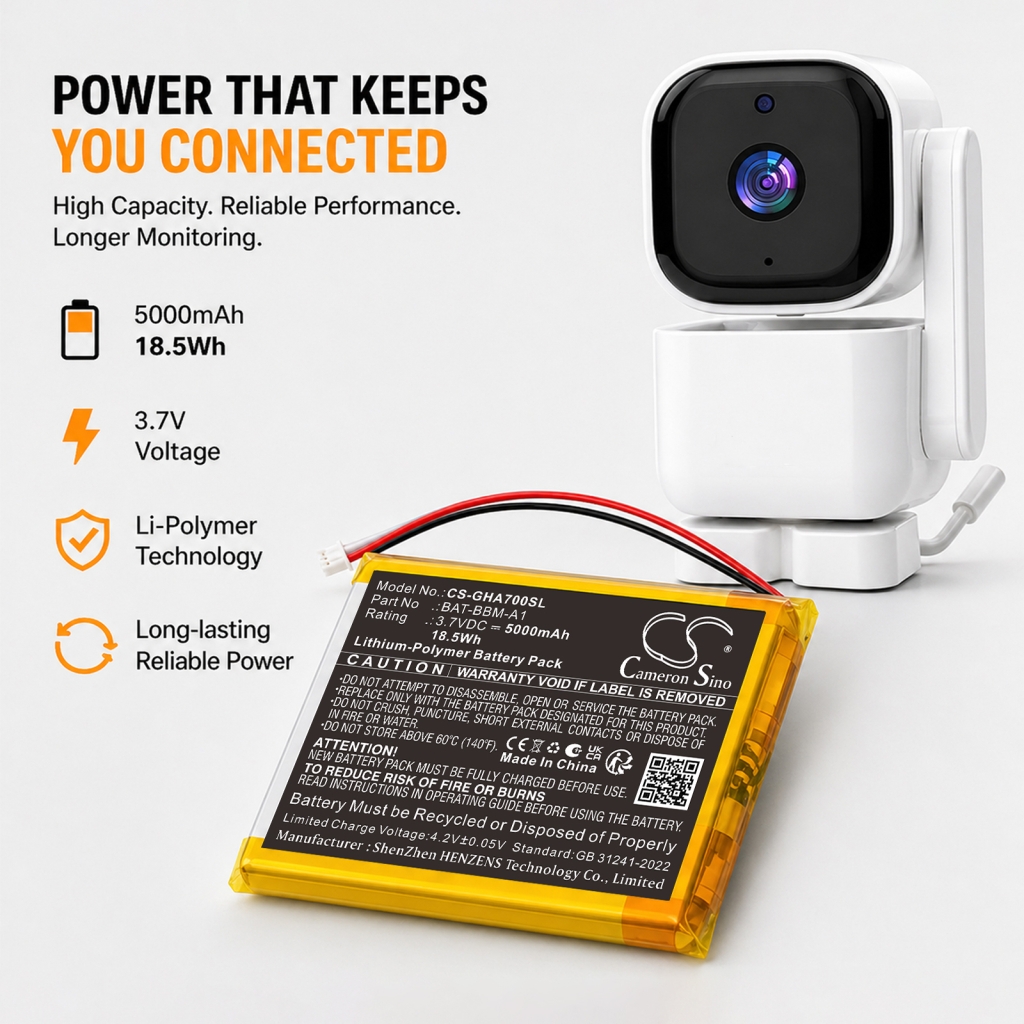 Batterij compatibel met Ghb CS-GHA700SL