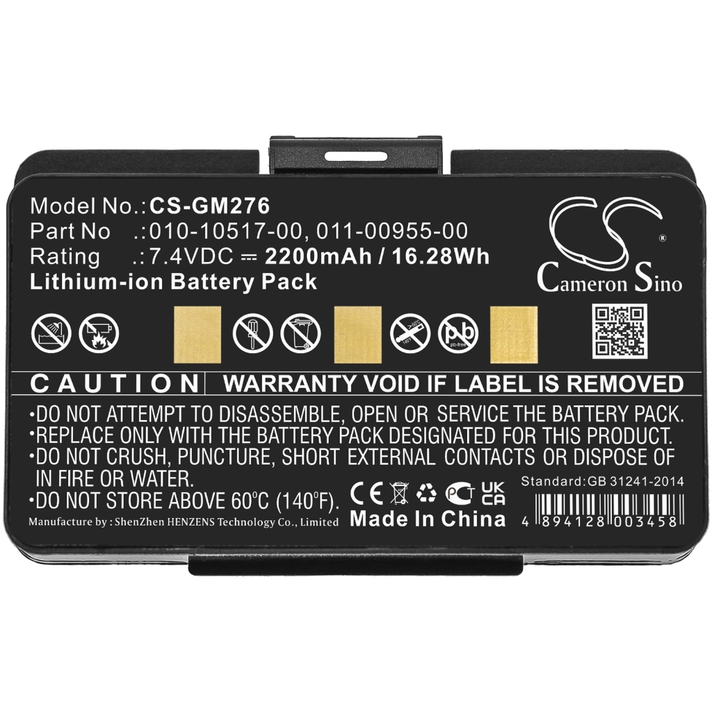 GPS, Navigator Batterij Garmin GPSMAP 276c