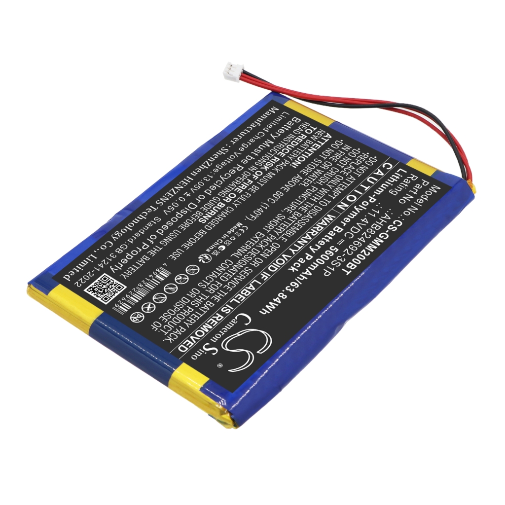 Batterij compatibel met Golden media CS-GMM200BT