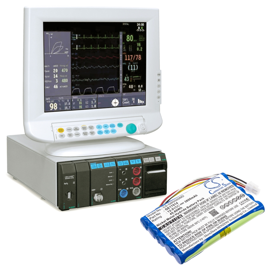 Batterij Vervangt 17014