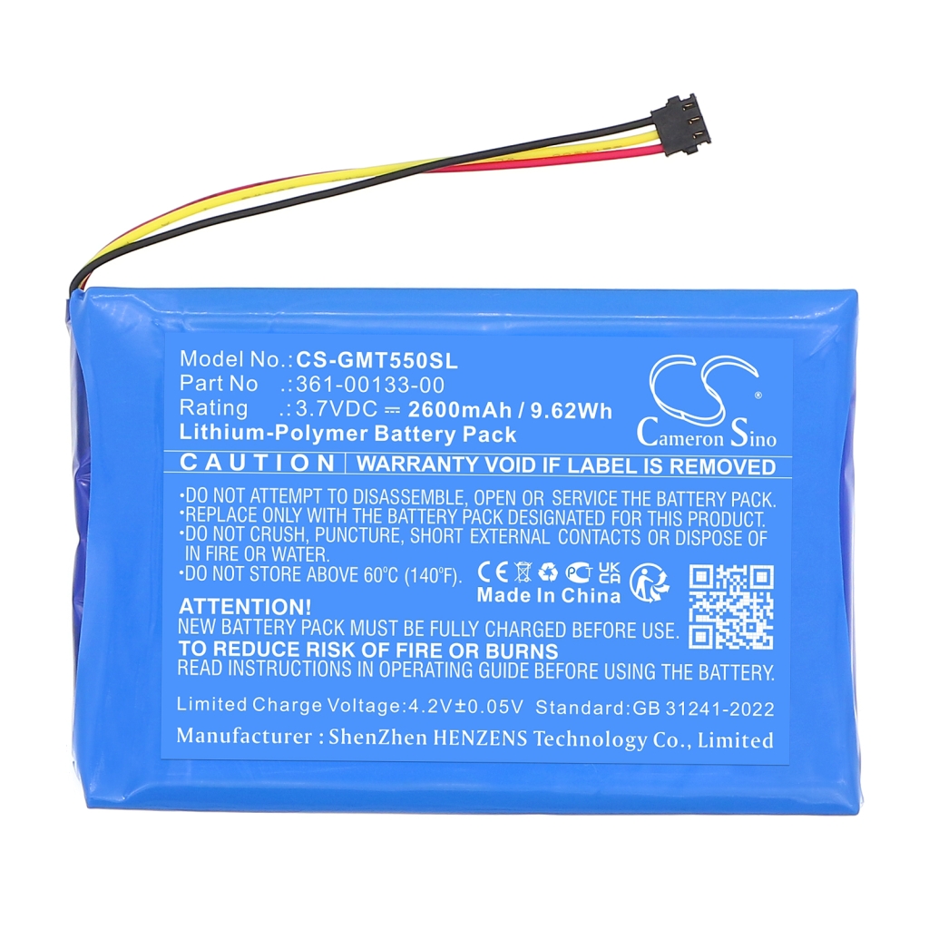GPS, Batterie de navigation Garmin CS-GMT550SL