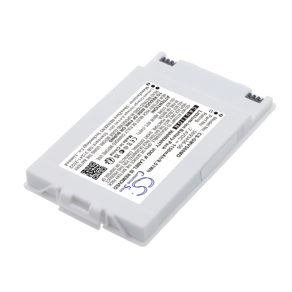Batterij compatibel met GE CS-GMV569MD