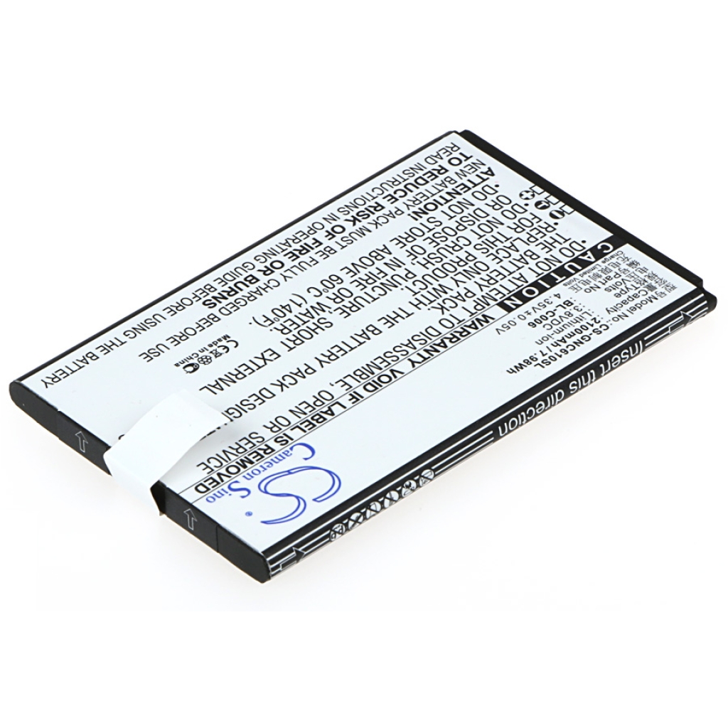 Batterij compatibel met GIONEE CS-GNC610SL