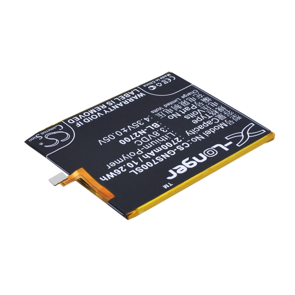 Batterij compatibel met GIONEE Kazam CS-GNS700SL