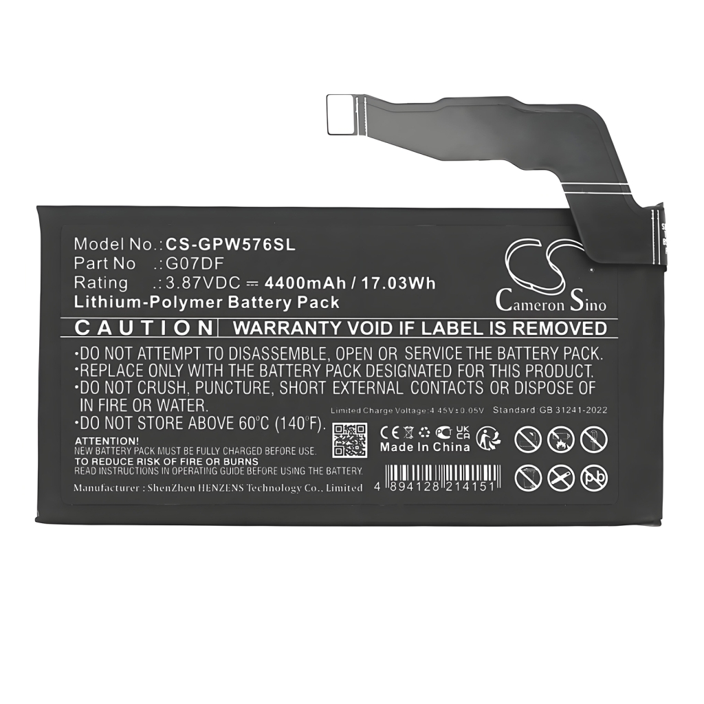 Batterijen Vervangt G07DF