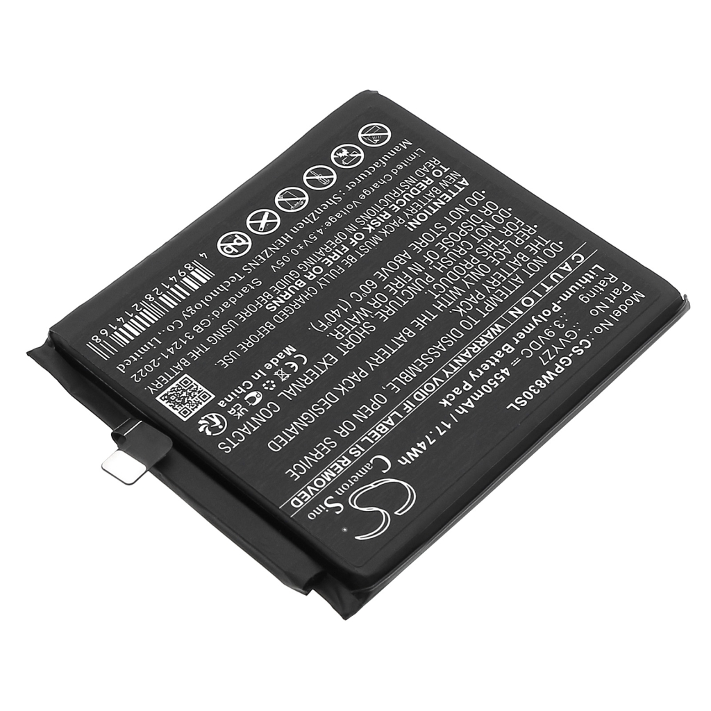 Batterijen Vervangt GVYZ7
