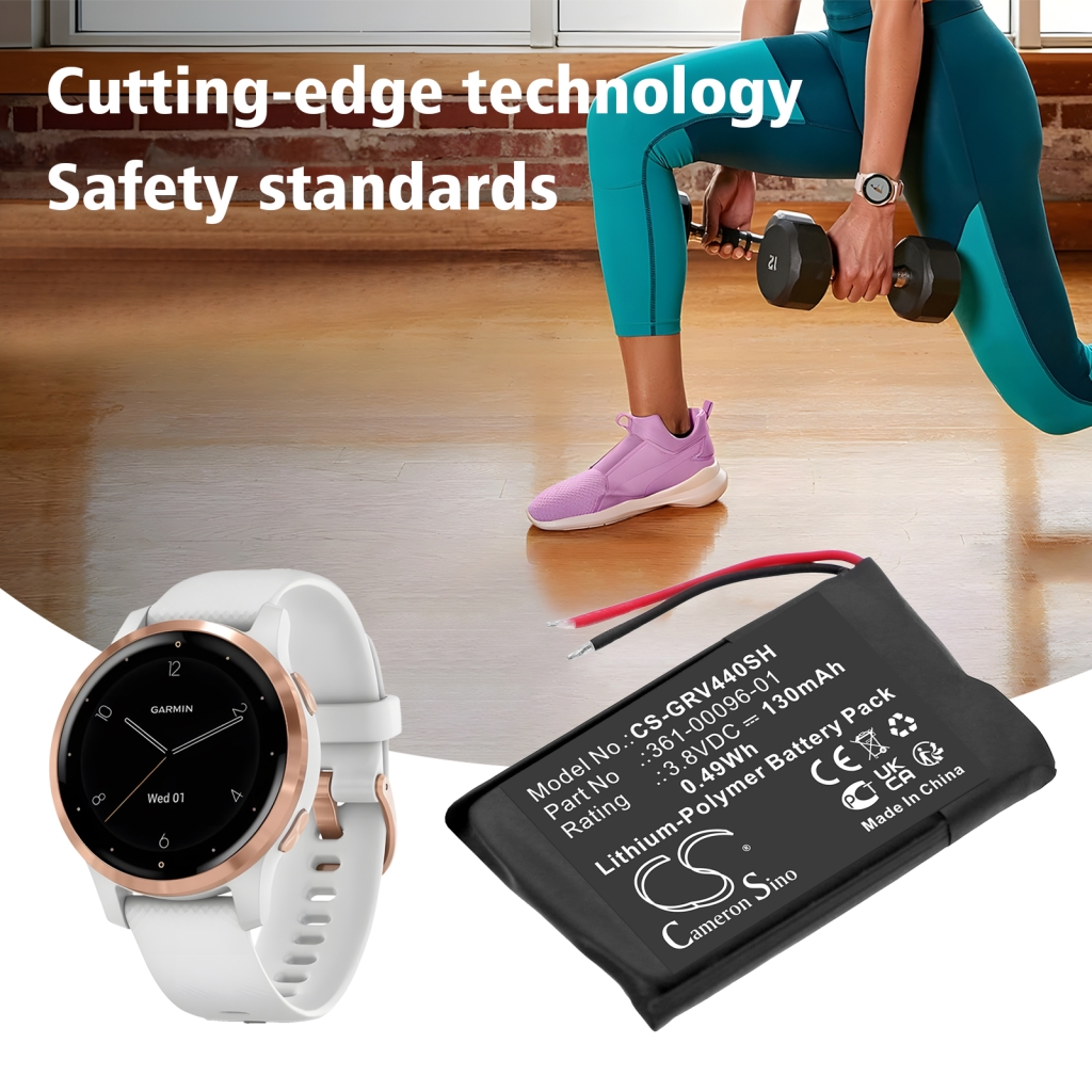 Smartwatch batterij Garmin CS-GRV440SH