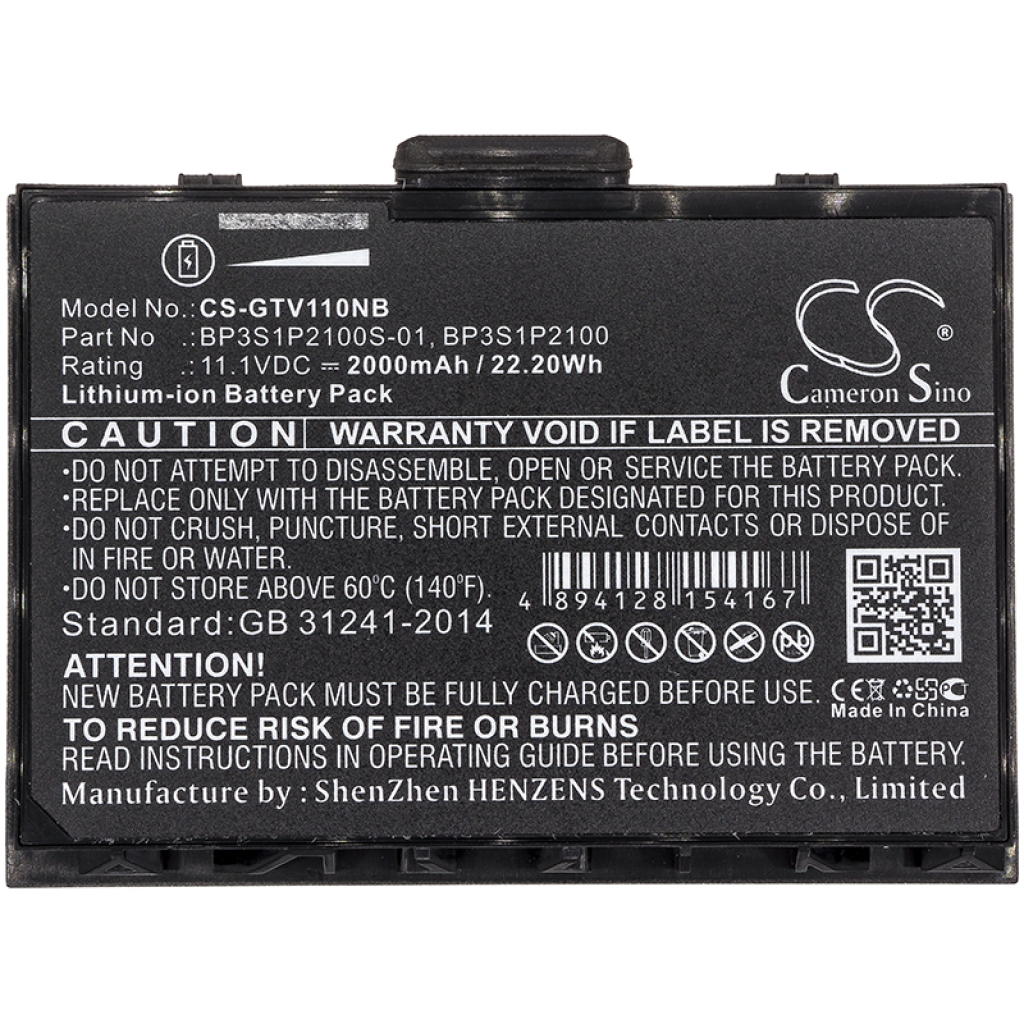 Notebook battery Getac CS-GTV110NB