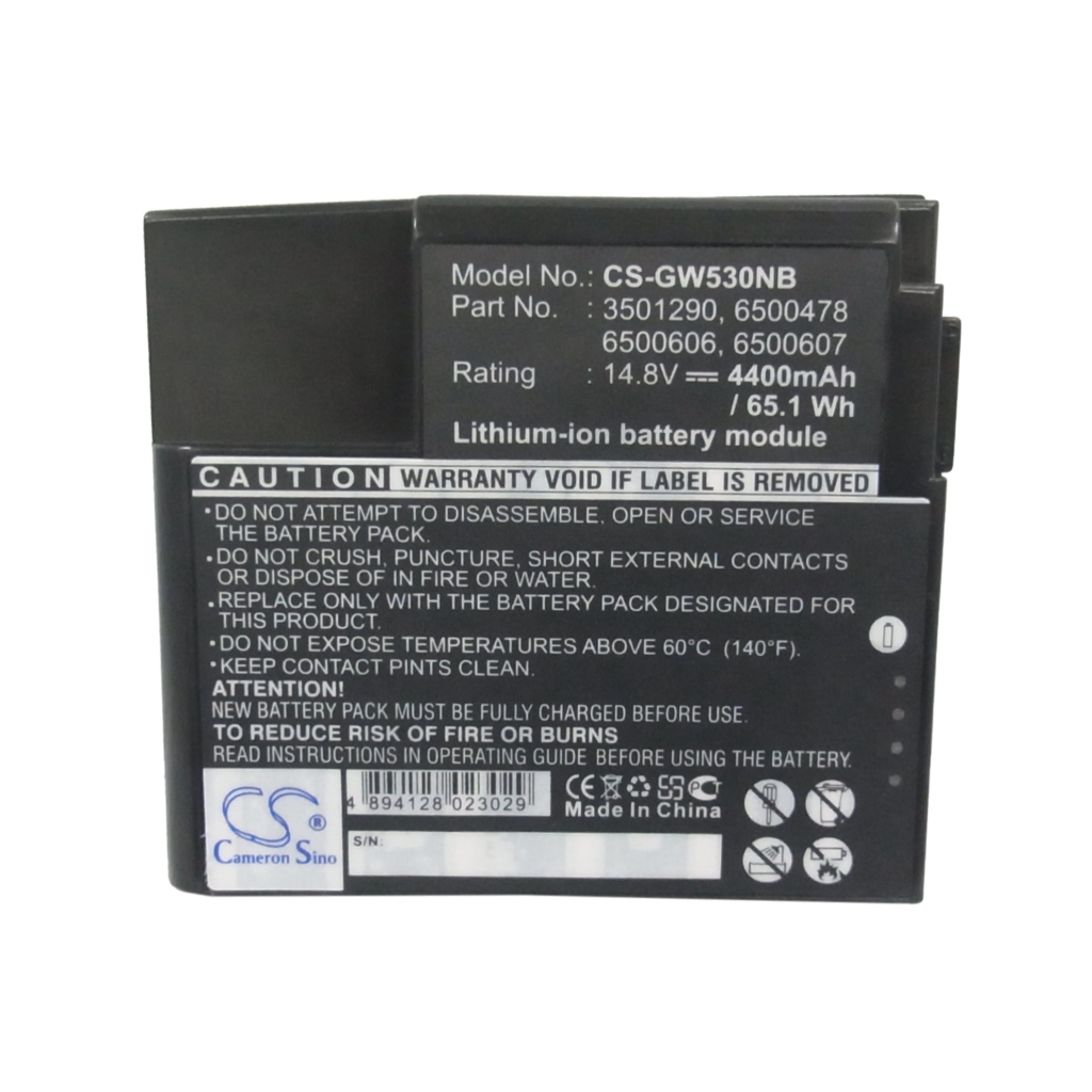 Batterij compatibel met Gateway CS-GW530NB