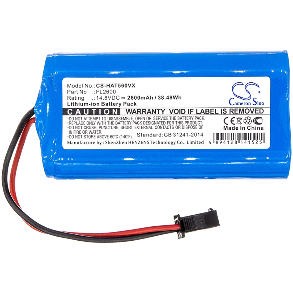 Remplacement de batterie compatible pour Haier FL2600