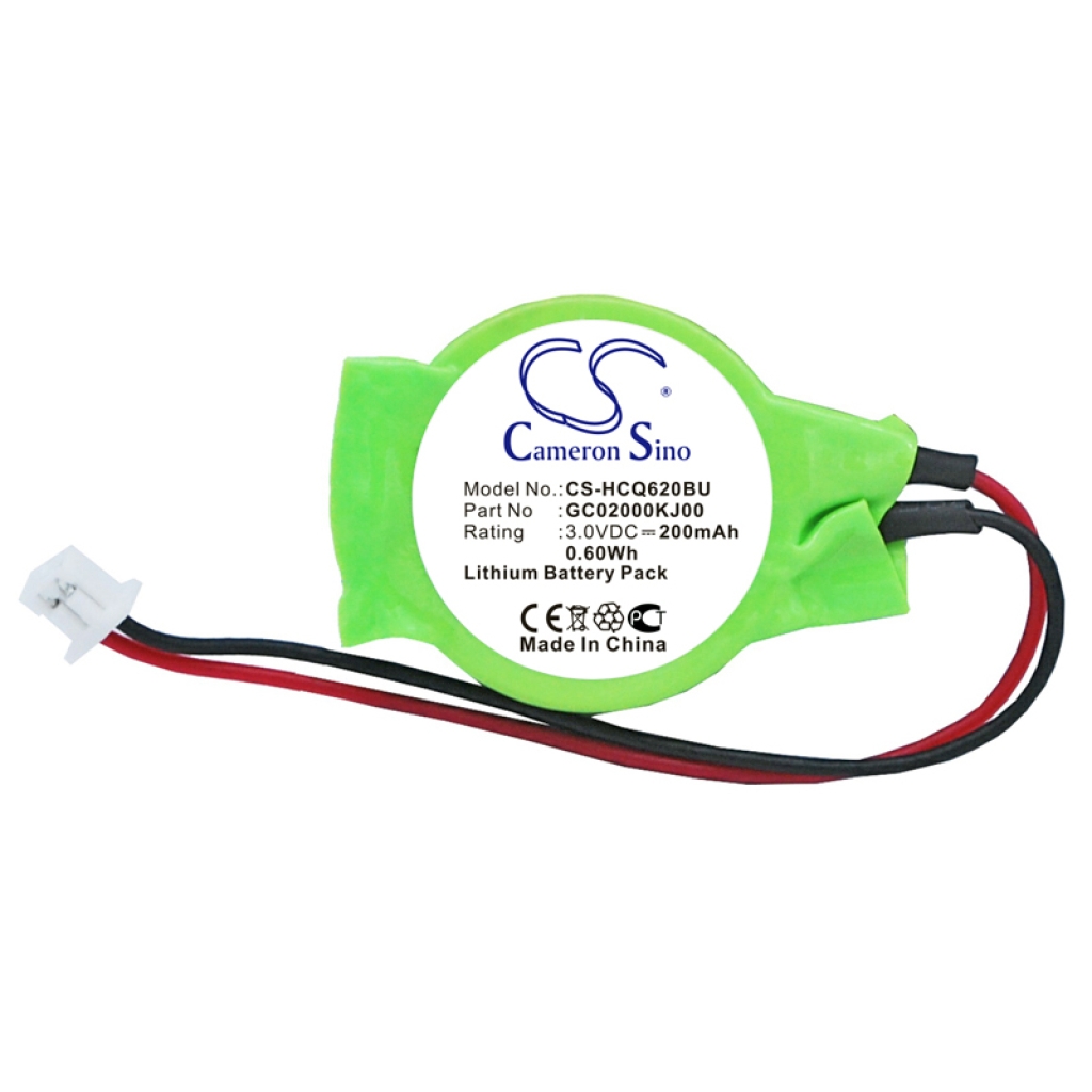 Remplacement de batterie compatible pour HP GC02000KJ00