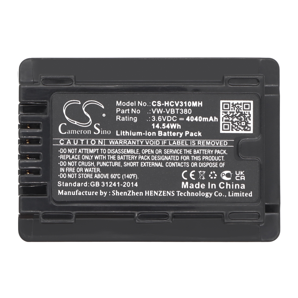 Batterij voor camera Panasonic CS-HCV310MH