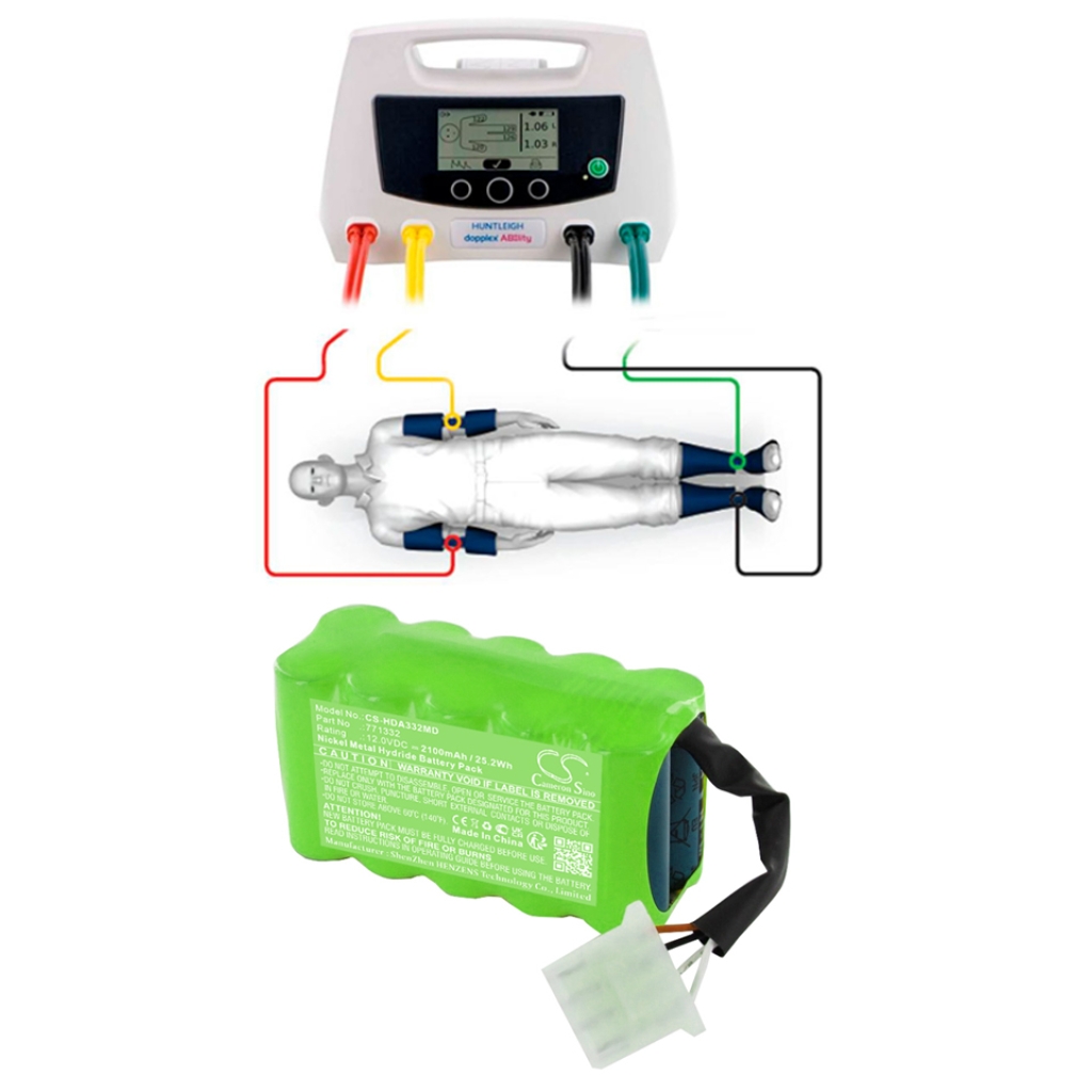 Medische Batterij Huntleigh CS-HDA332MD