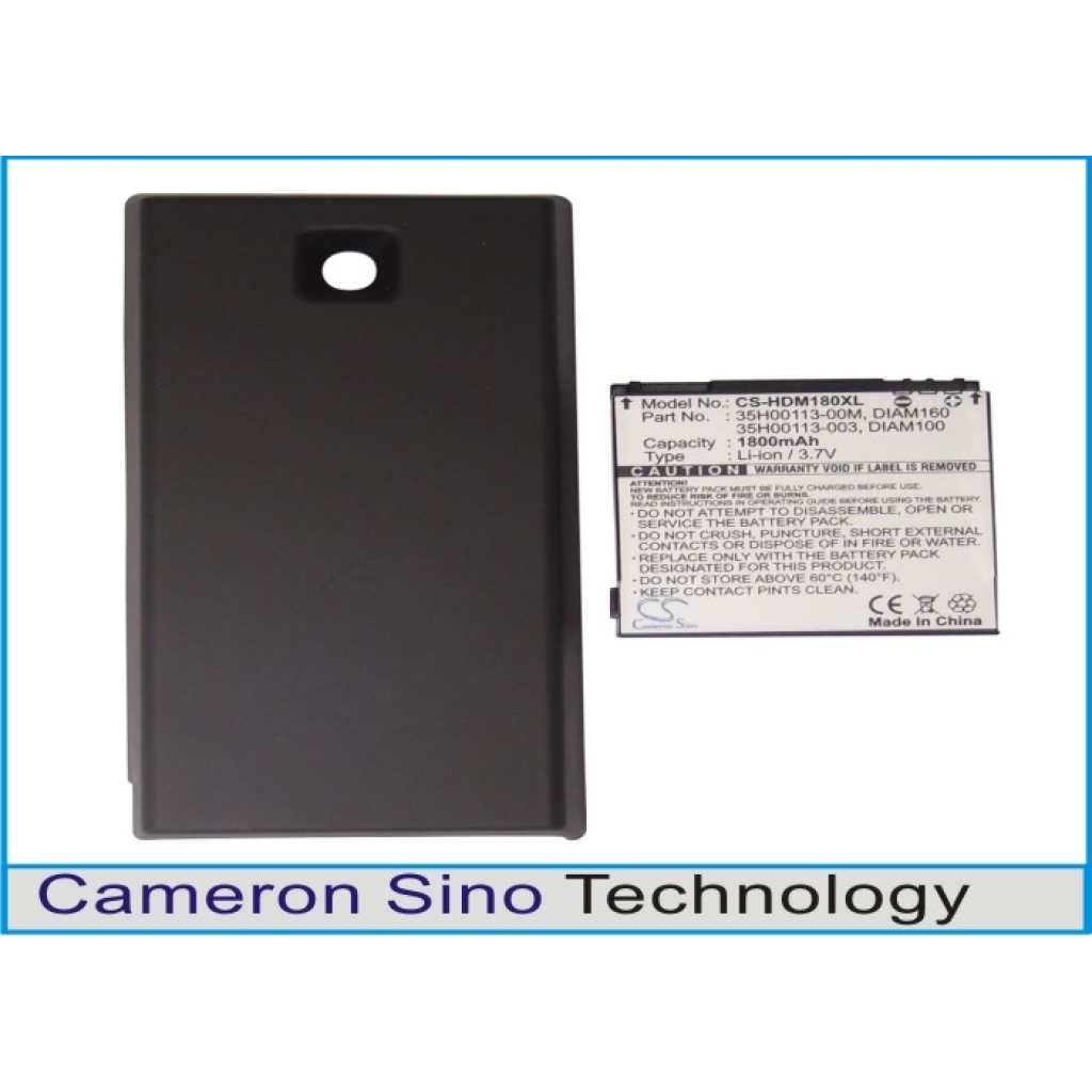 Batterij compatibel met O2 CS-HDM180XL