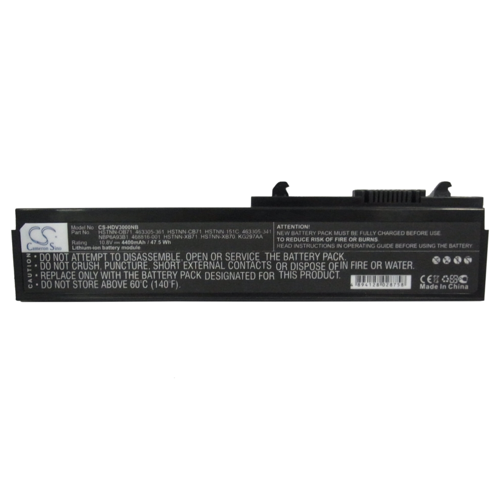 Notebook battery HP Pavilion dv3116tx