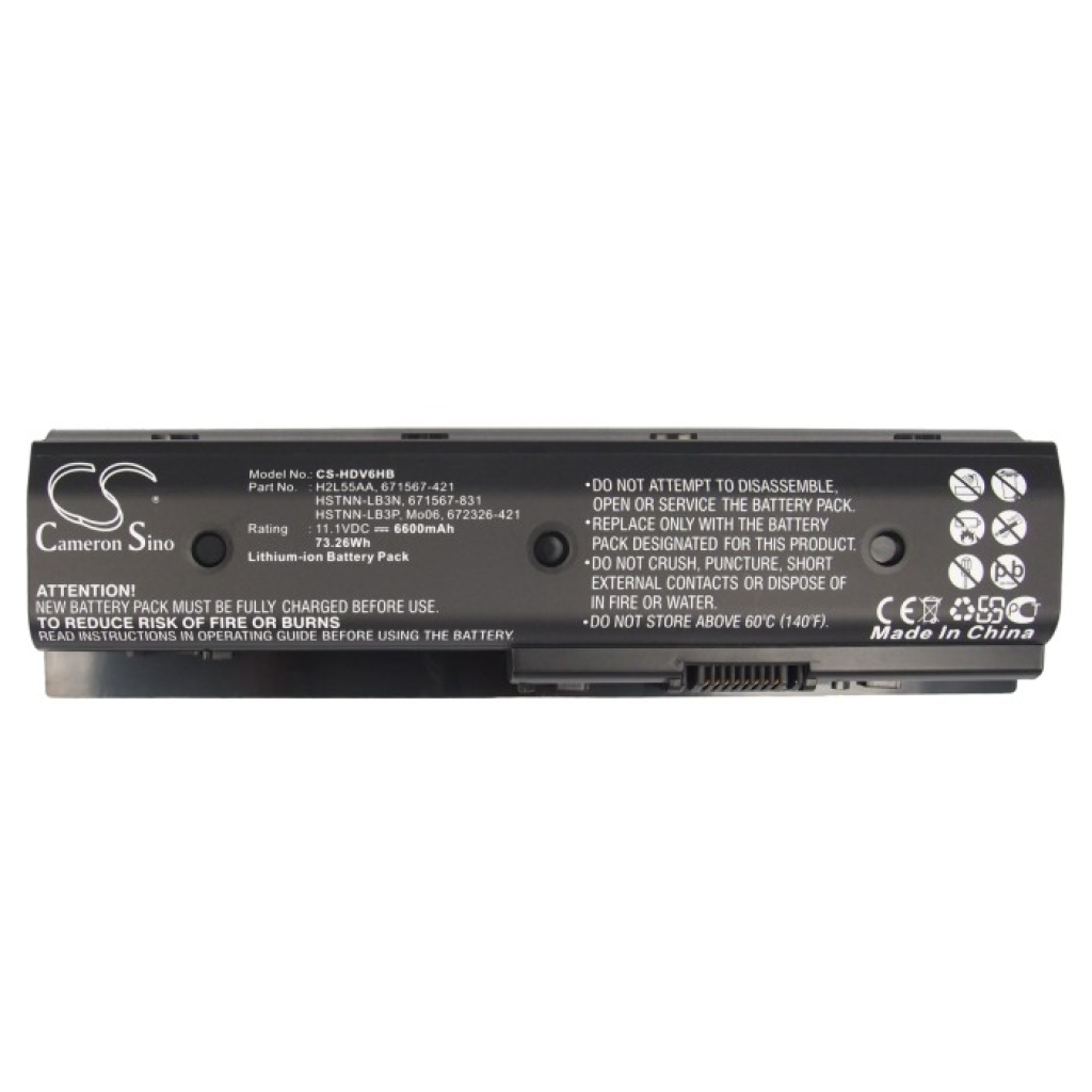 Notebook batterij HP Pavilion dv6-7050ei