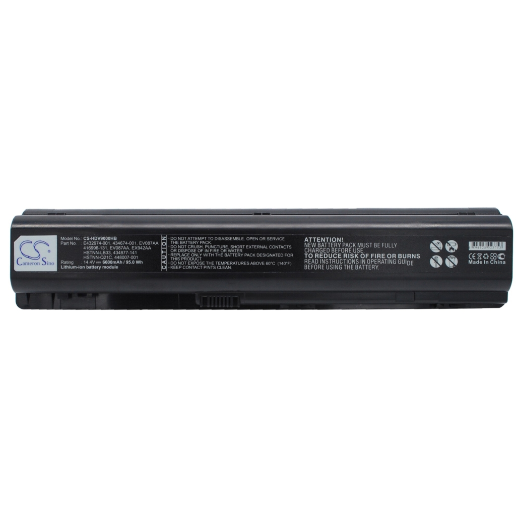 Notebook battery HP Pavilion dv9019TX