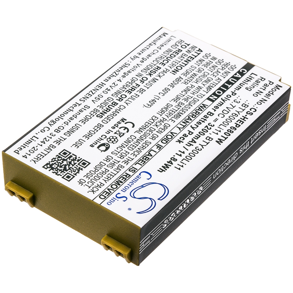 Batterijen Vervangt BTY3000Li11