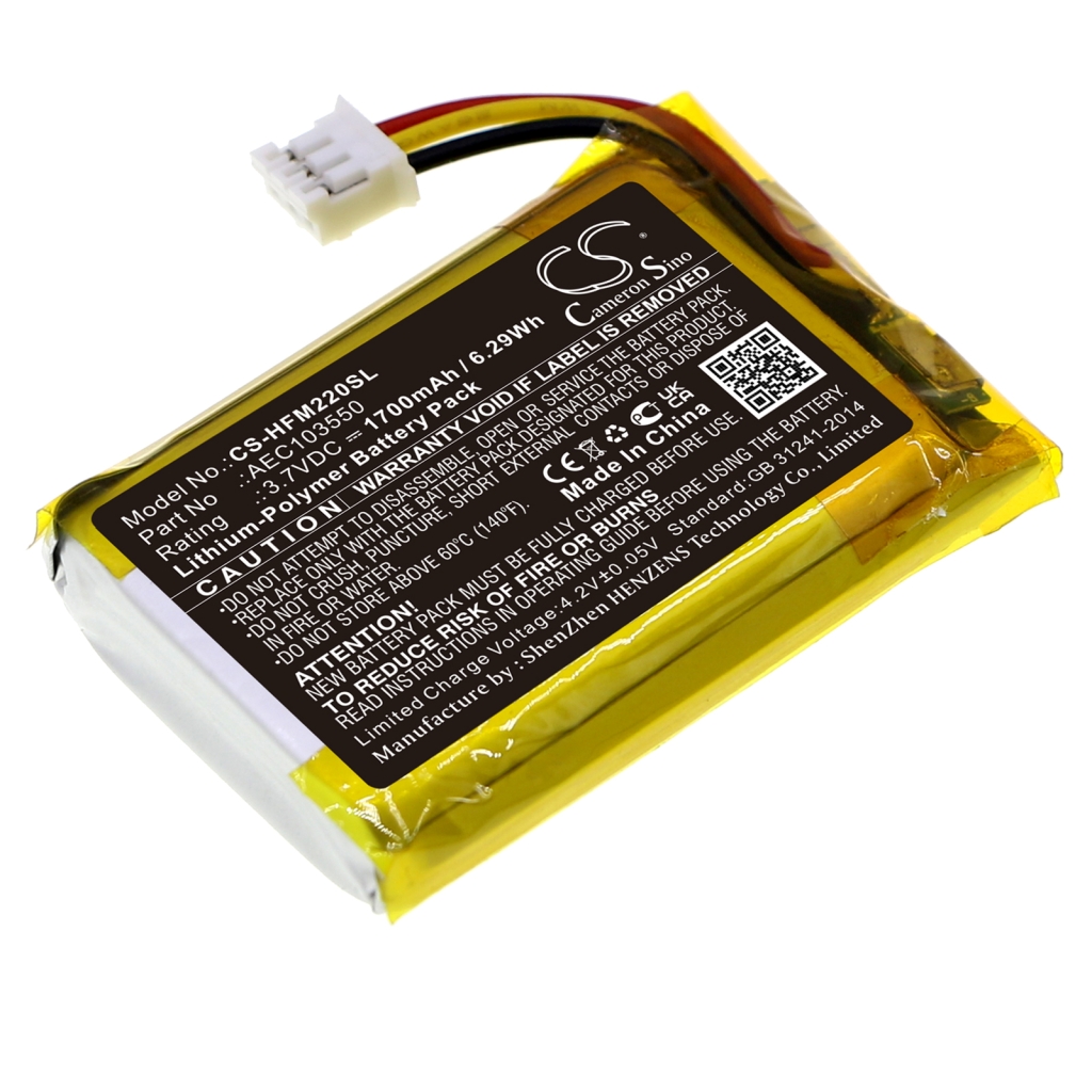 Batterij Vervangt AEC103550
