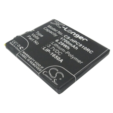 Remplacement de batterie compatible pour Freedompop LIP-1650A