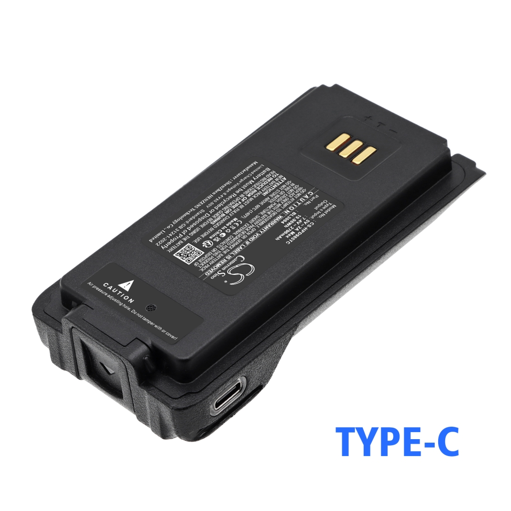 Batterij compatibel met Hytera CS-HPD985TC