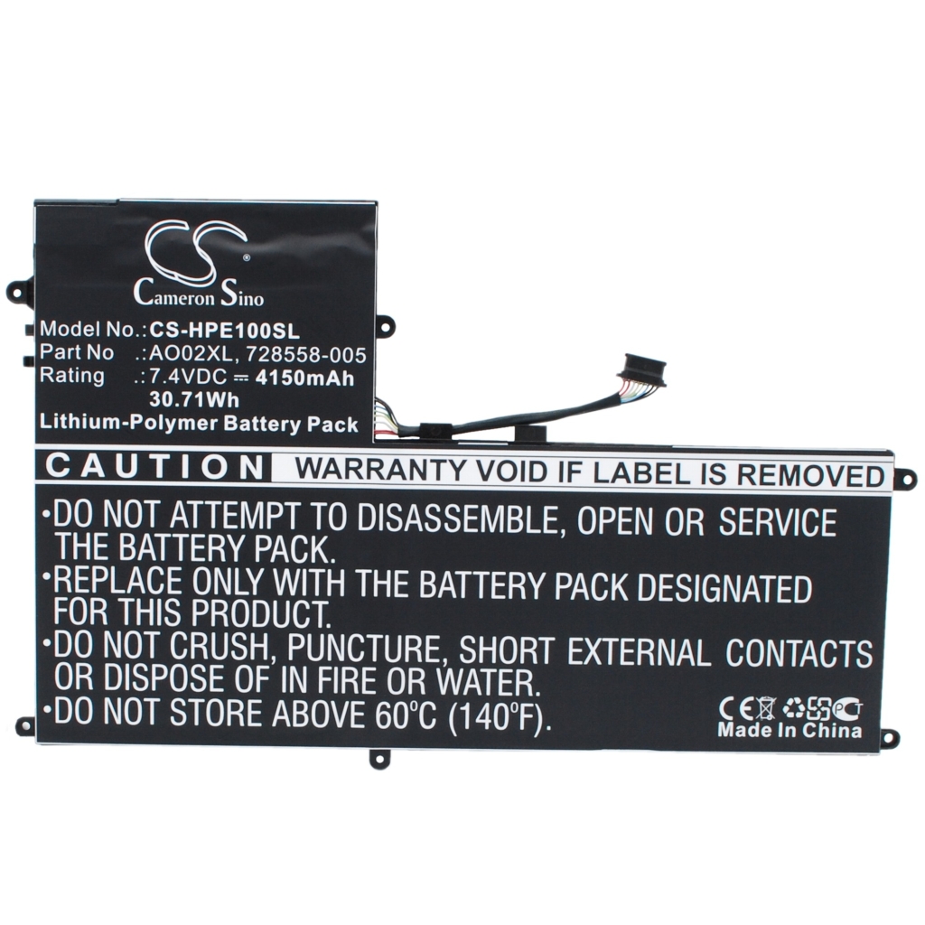 Tablette Batterie HP CS-HPE100SL