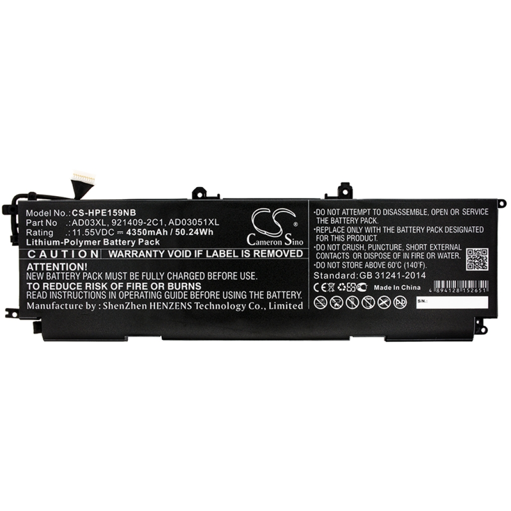 Notebook batterij HP Envy 13-AD105NW