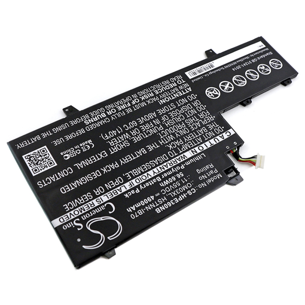 Batterij Vervangt OM03057XL