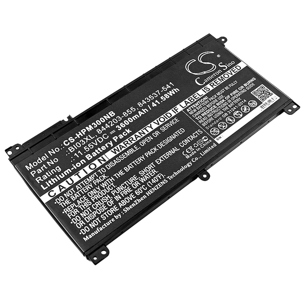 Batterij Vervangt BI03XL