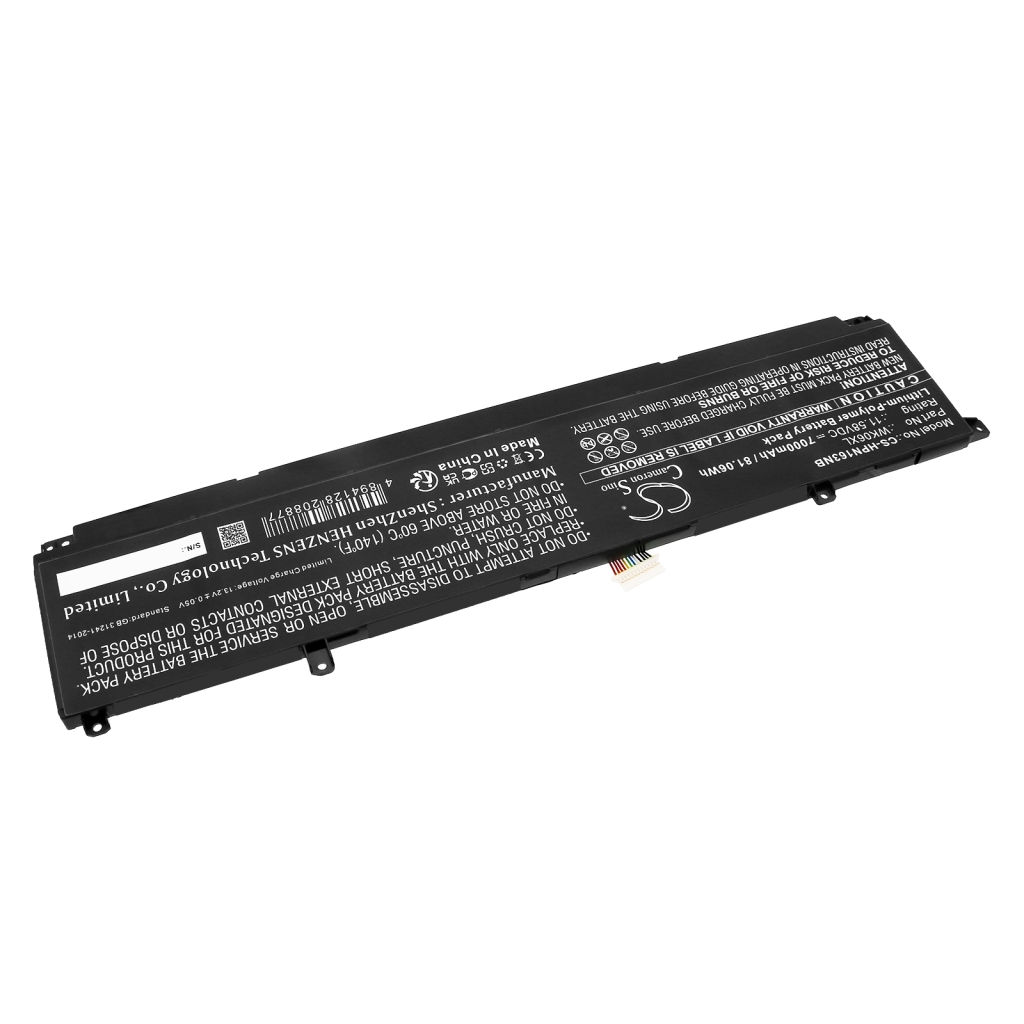 Batterijen Vervangt WK06XL