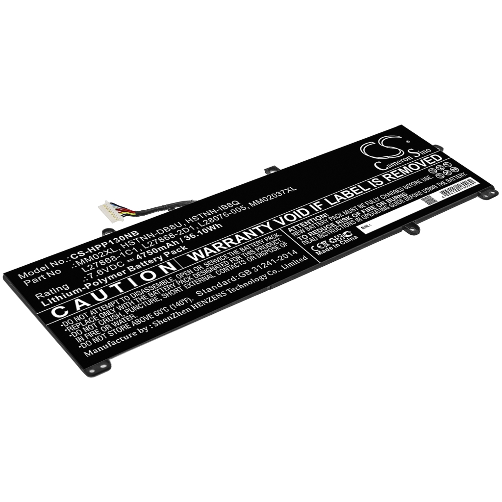 Batterij Vervangt MM02XL
