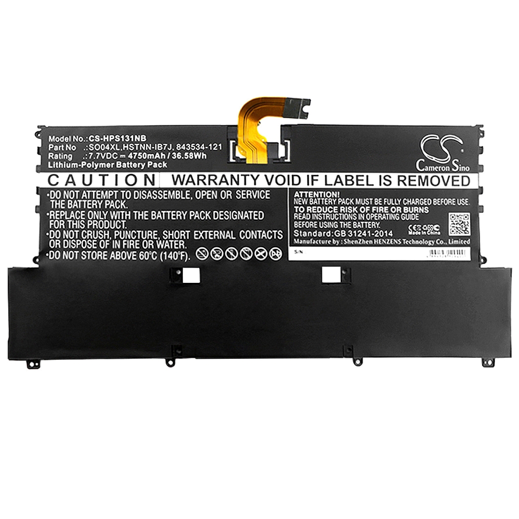 Notebook batterij HP Spectre 13-V118TU