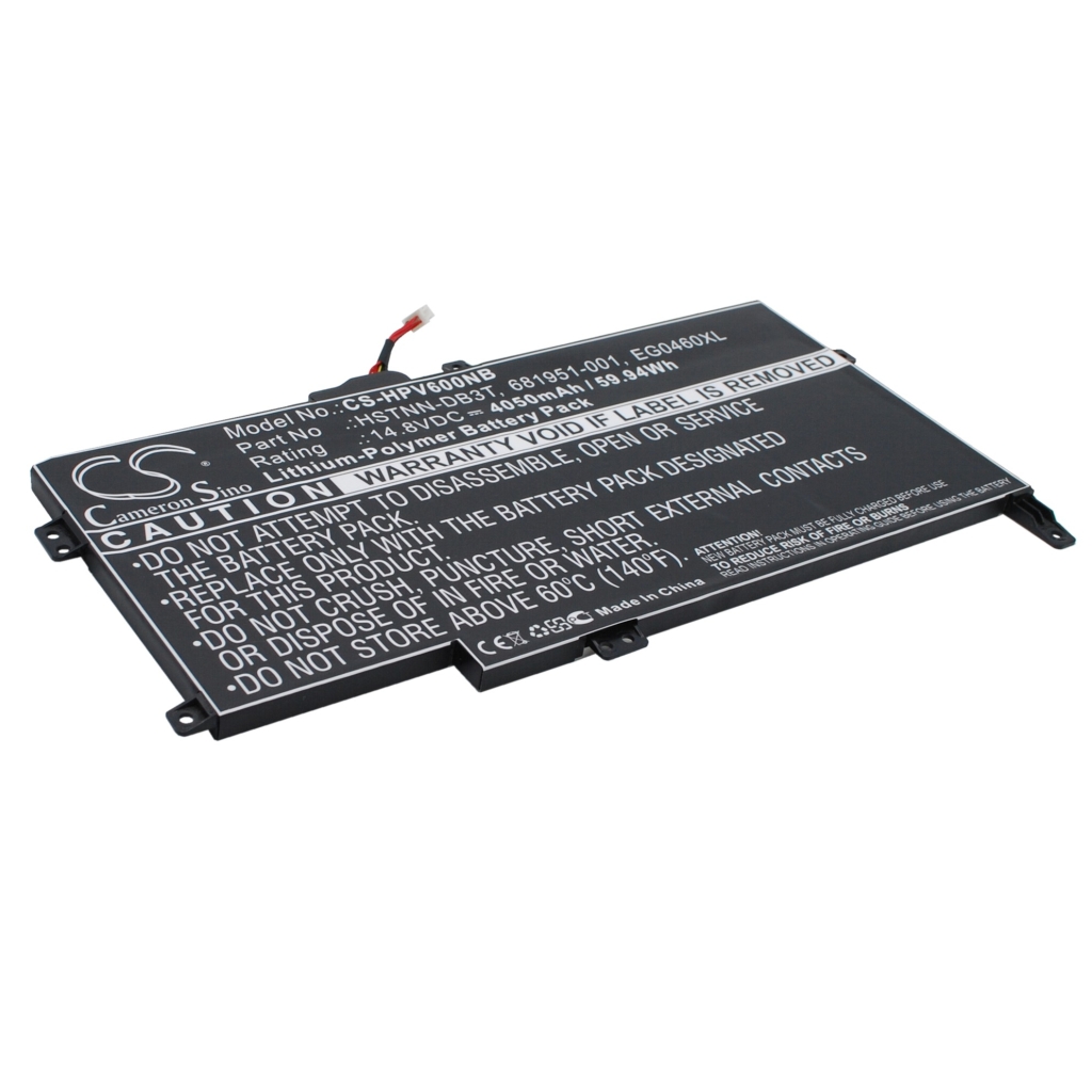 Batterie pour ordinateur portable HP CS-HPV600NB