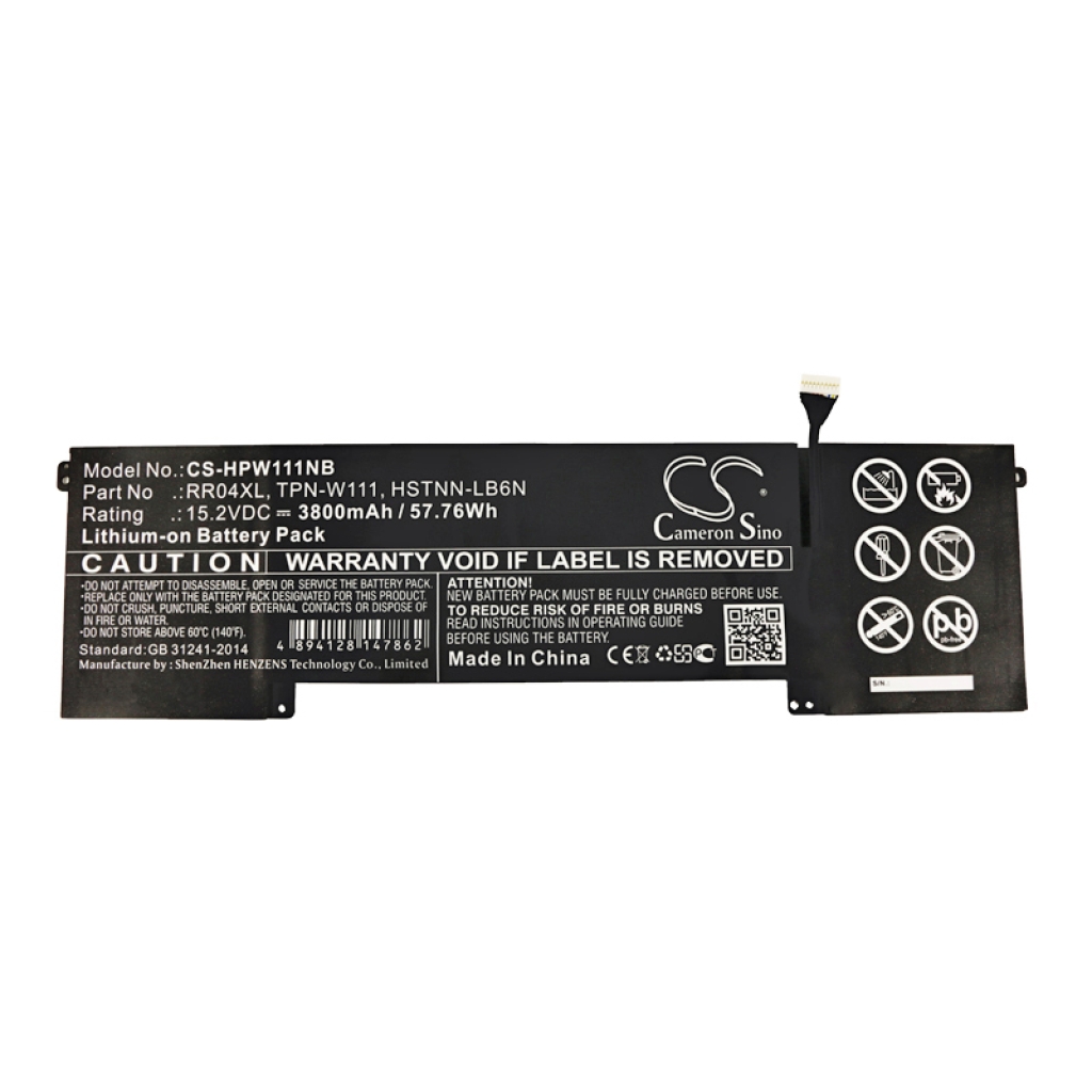 Batterij Vervangt K5C59PA