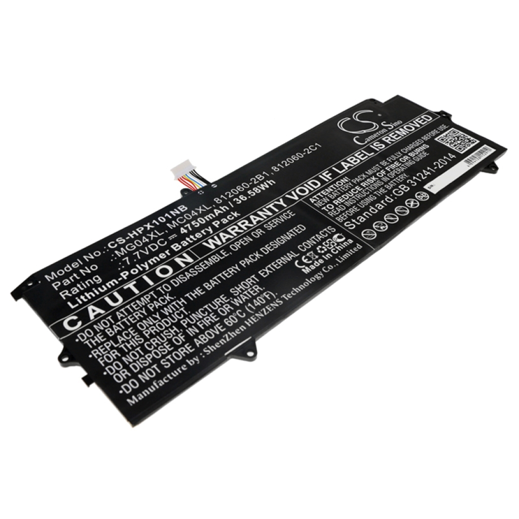 Batterij Vervangt MG04XL