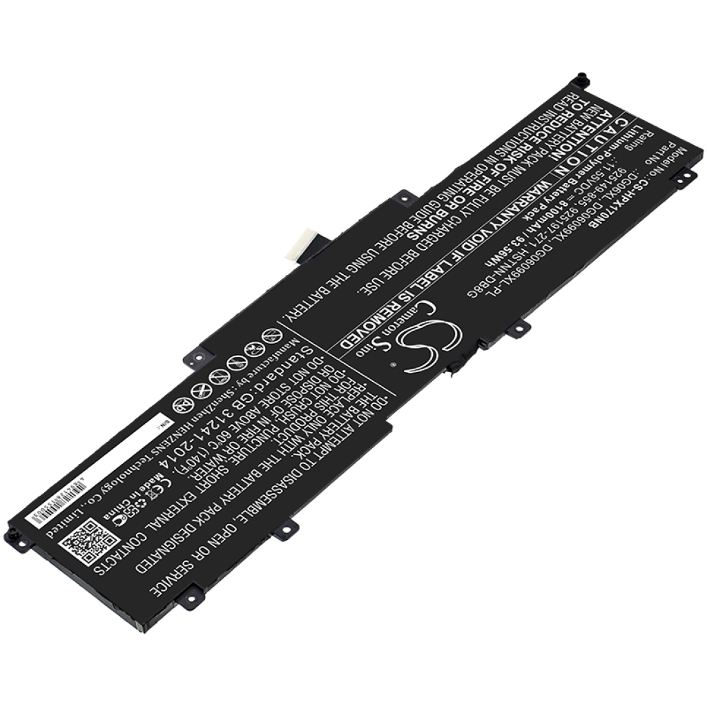 Batterij Vervangt DG06099XL