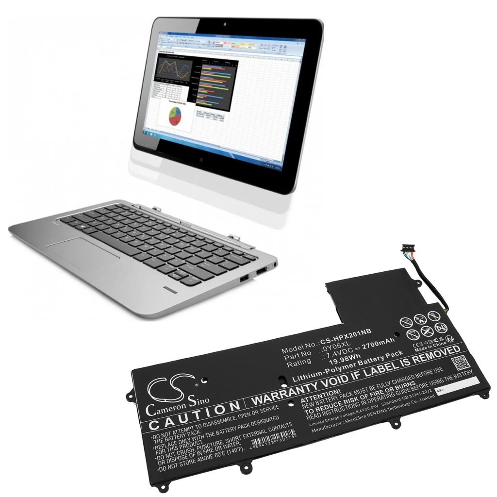 Batterij Vervangt 0Y06XL
