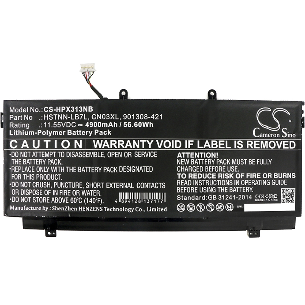 Batterij Vervangt CN03057XL